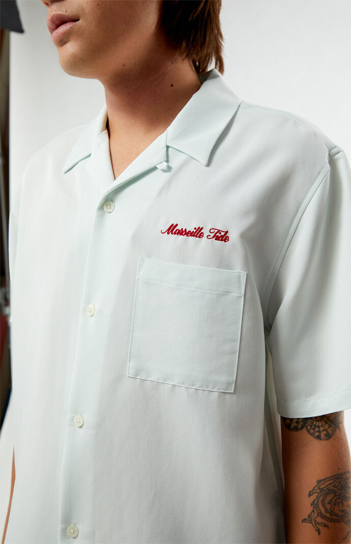 Pacsun Ribbon Woven Camp Shirt