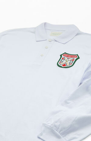 Country Club Long Sleeve Knit Polo Shirt image number 2