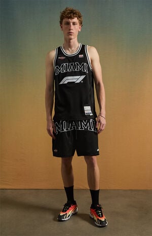 x Pacsun Miami Basketball Jersey image number 5
