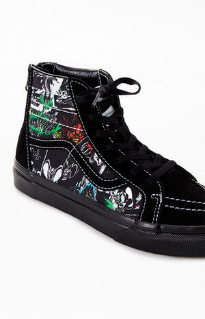 x Disney Villains Kids Sk8-Hi Zip Shoes image number 6