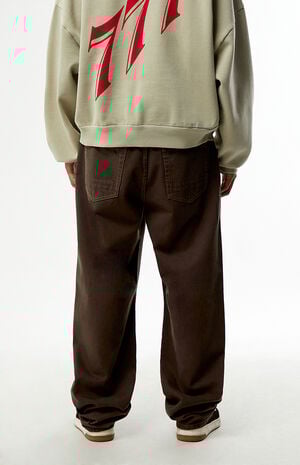 Dylan Baggy Jeans Dark Brown image number 4