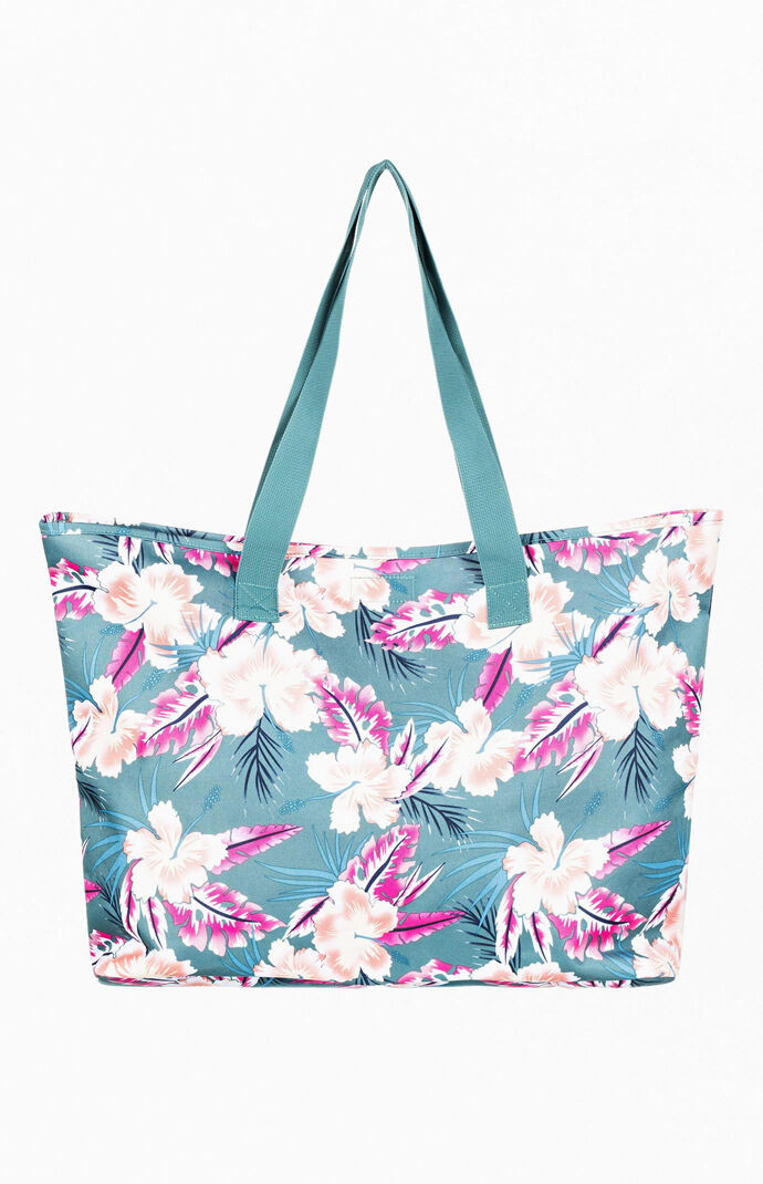 Wild Flower Printed Tote Bag