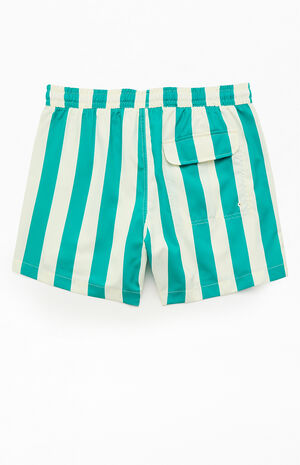 Striped Travel 4.5" Swim Trunks image number 2