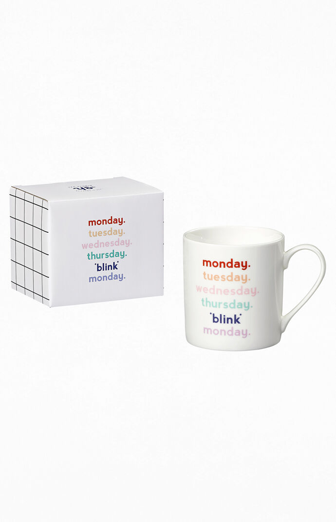 Monday Blink Ceramic Mug