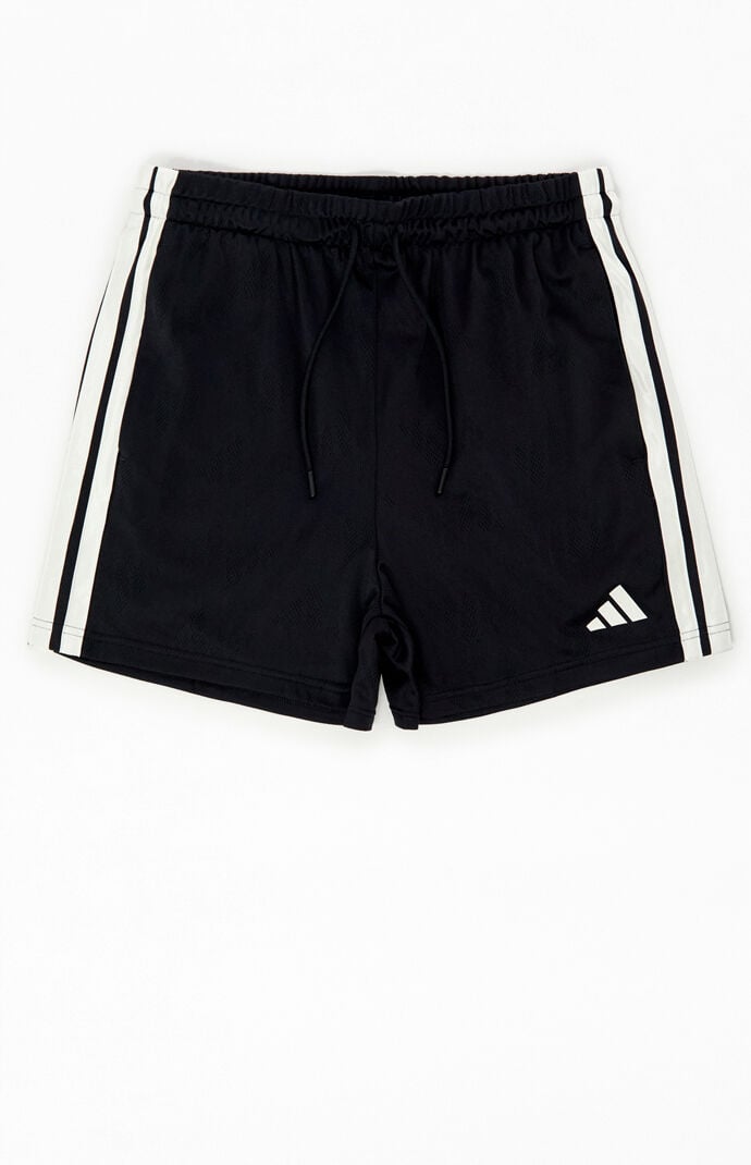 adidas Black Jacquard Shorts