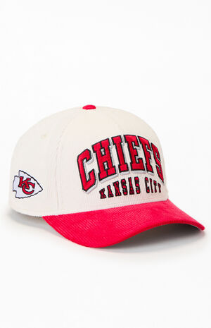 Kansas City Chiefs 9FORTY Corduroy Snapback Hat image number 1