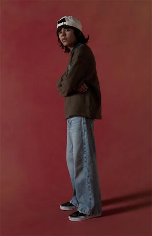 Baggy Jeans Light Indigo image number 1