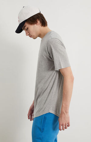 Heather Gray Scallop T-Shirt image number 3