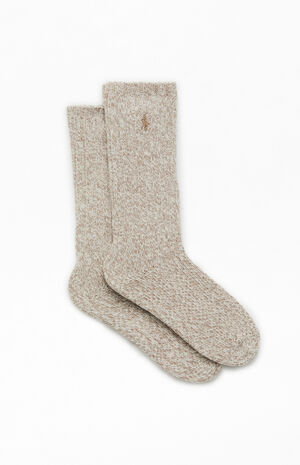 Wool-Blend Ragg Boot Socks image number 1
