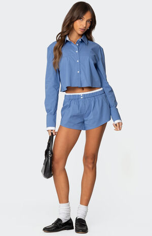 Danette Oversized Button Up Shirt image number 2