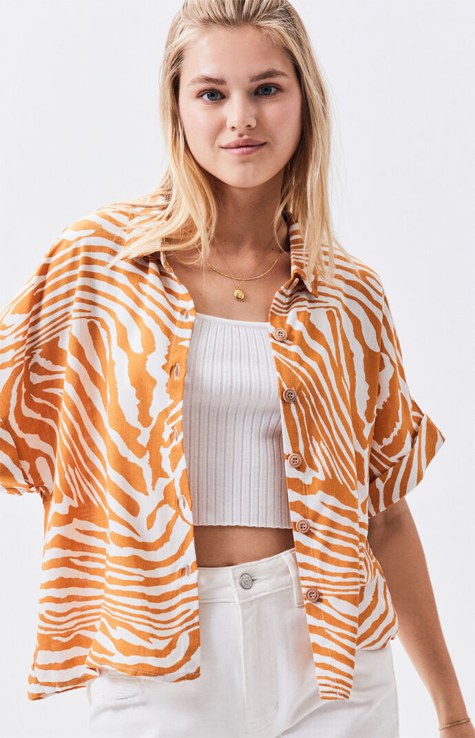 Pretty Wild Cropped Shirt