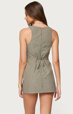 Macee Gingham Romper image number 3