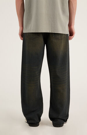 Dylan Tinted Baggy Jeans Dark Indigo image number 5