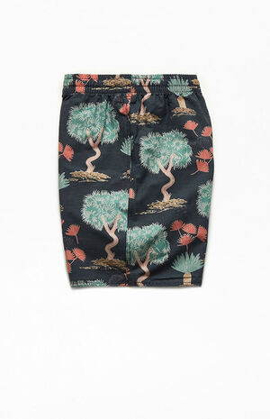 Recycled Floral Vintage 17" Swim Trunks image number 3