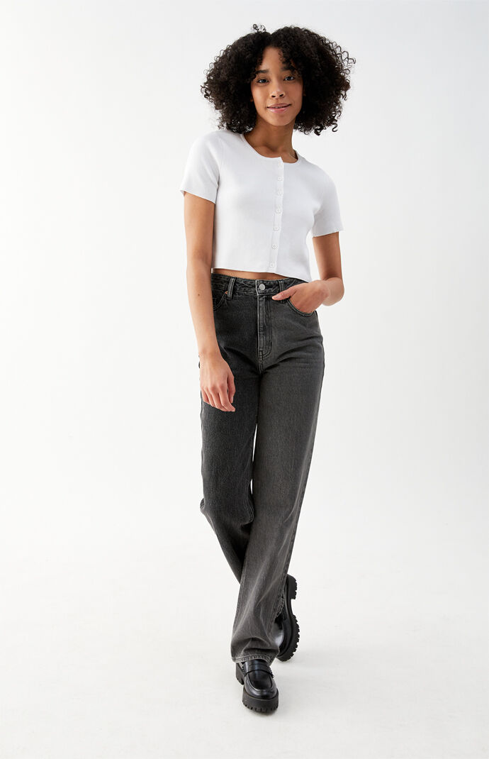 Short Sleeve Cardigan Sweater Top