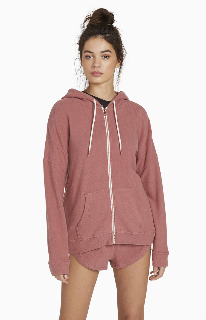 volcom lil zip hoodie