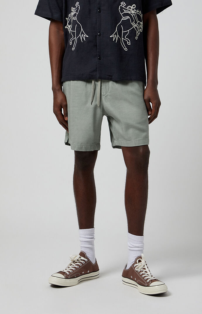 Pacsun Shadow Cole Cotton Volley Shorts