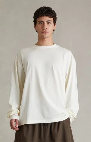 Ivory Signature Long Sleeve T-Shirt image number 2