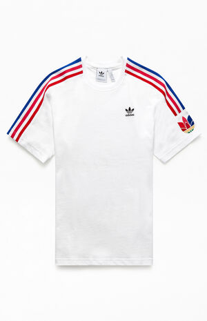adidas 3D Trefoil 3-Stripes T-Shirt | PacSun
