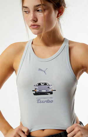 Vintage Porsche Turbo Crop Top Vintage Porsche Turbo Crop Top image number 2