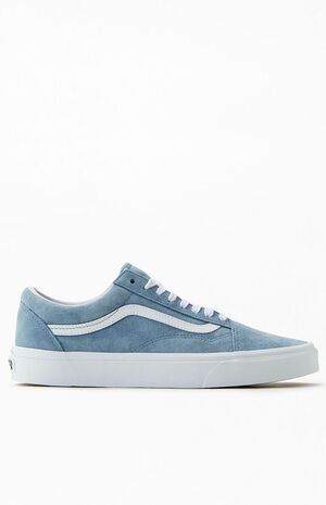 Light Blue UA Old Skool Pig Suede Shoes image number 2