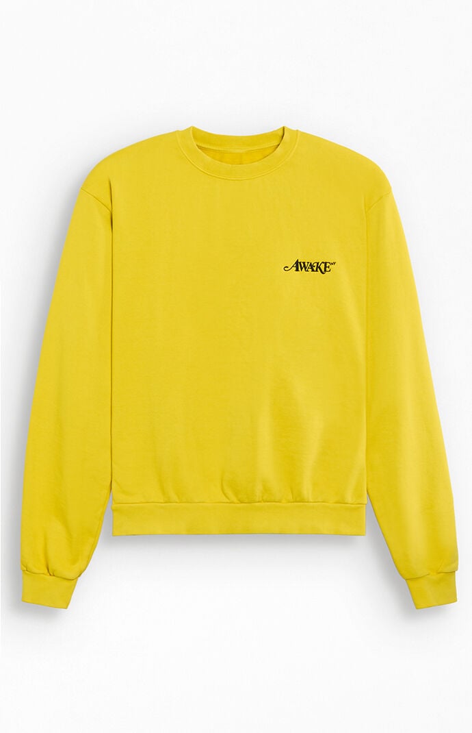 Awake NY Classic Logo Crew Neck Sweatshirt