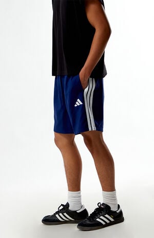 Navy Striped Chelsea Shorts image number 3