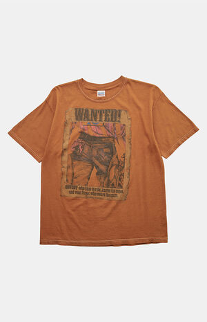 90s Wanted Cowboy Graphic T-Shirt image number 1