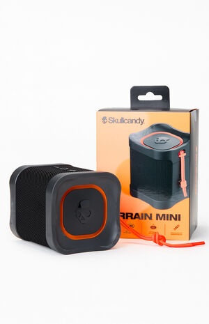 Black Terrain Mini Wireless Bluetooth Speaker image number 2