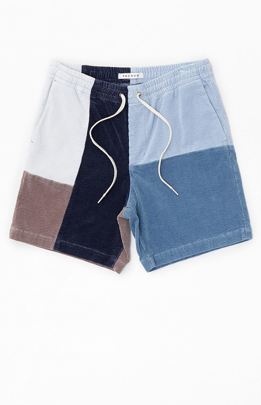 PacSun Patchwork Corduroy Volley Shorts PacSun
