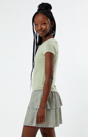 Sage Henley Skimmer Top image number 3