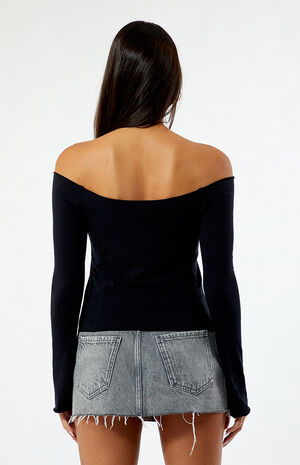Adalyn Off-The-Shoulder Long Sleeve Top image number 3