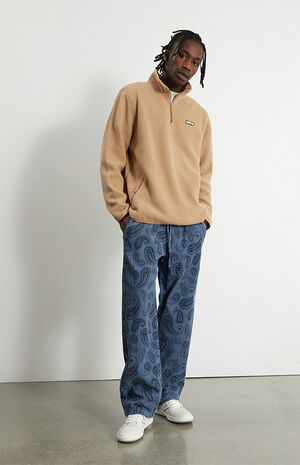 Paisley Corduroy Trouser Pants image number 1