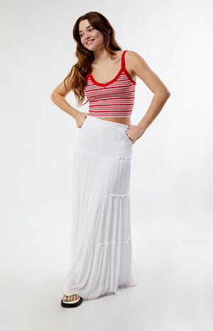 Astrid Striped Sweater Tank Top Astrid Striped Sweater Tank Top image number 4