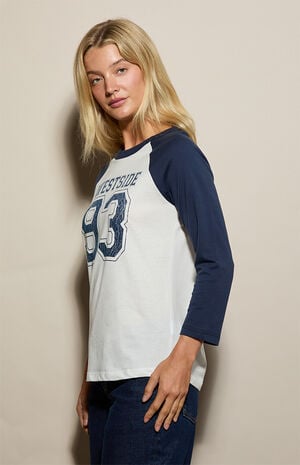 Westside 93 Long Sleeve Baseball T-Shirt image number 3
