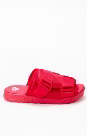 Red Authentic Bastian 1 Slide Sandals