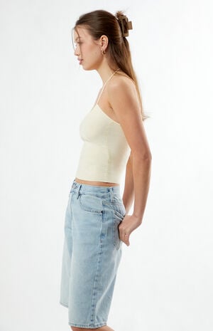 Halter Sweater Tank Top image number 3