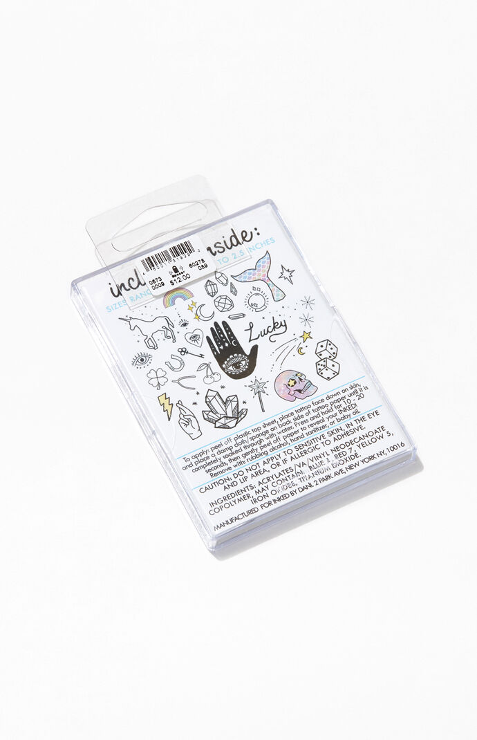 Luck & Magic Temporary Tattoo Pack