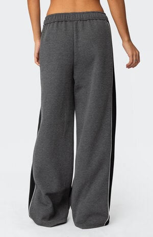Contrast Panel Sweatpants image number 4