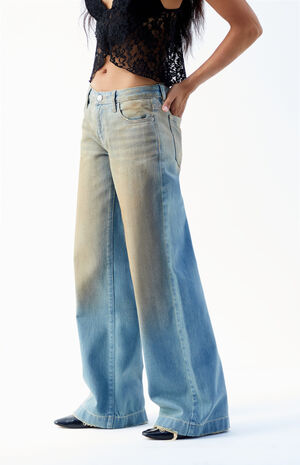 Casey Low Rise Baggy Jeans  Mud Wash Indigo Tinted image number 3