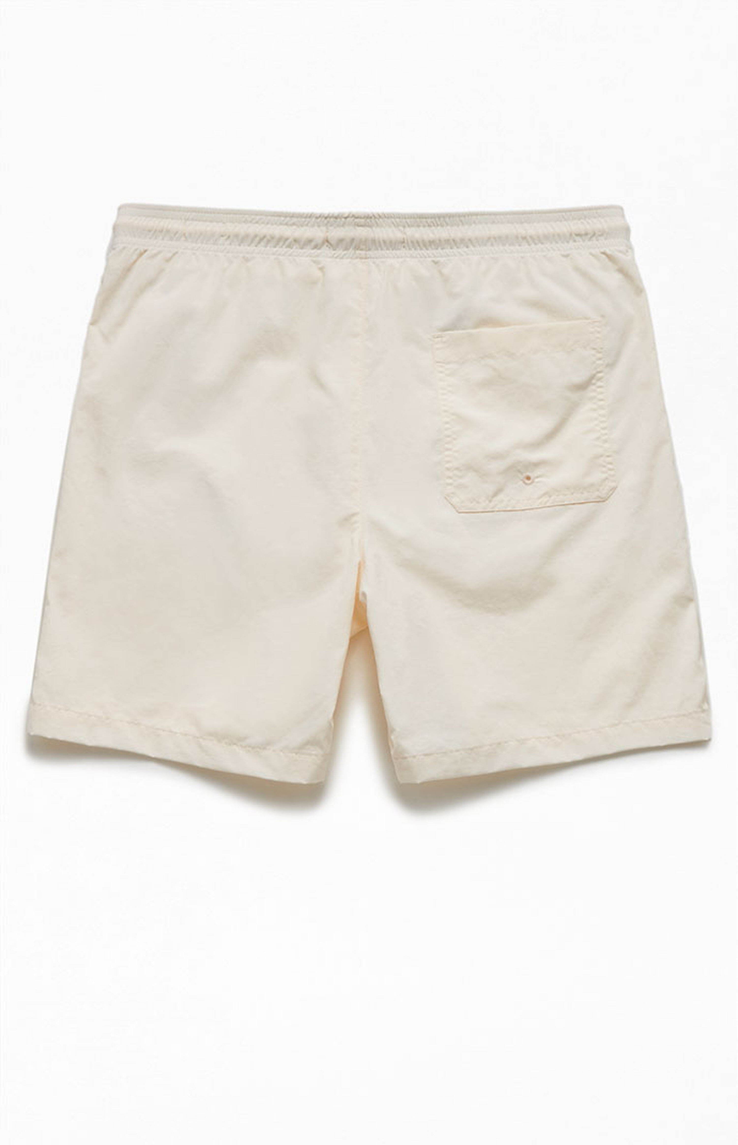 PacSun Collegiate Solid 17" Swim Trunks PacSun