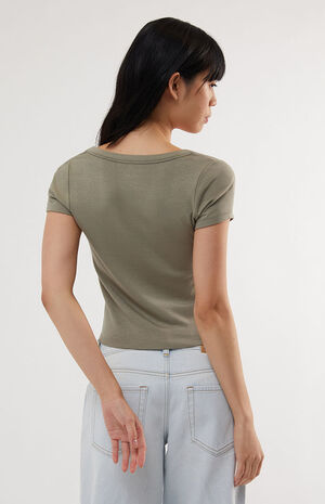 Leann Scoop Neck T-Shirt image number 4
