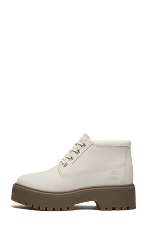 Women's Natural Stone Street Mid Lace-Up Boots image number 8