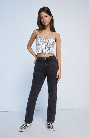 Beverly Wash Mom Jeans, PacSun