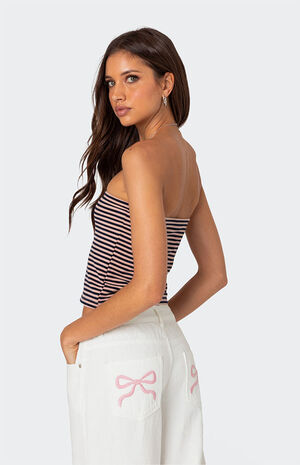 Lilah Striped Tube Top image number 5