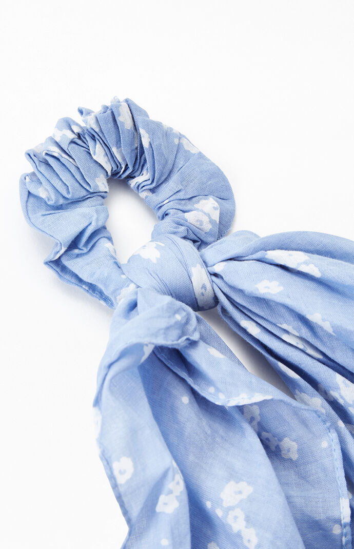 Ditsy Floral Flowy Scrunchie