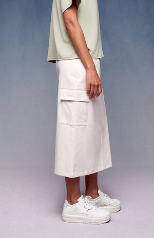 x PacSun On The Go Cargo Midi Skirt image number 3