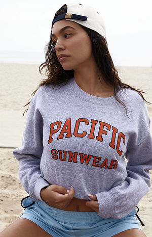 Pacific Sunwear Logo Crew Neck Sweatshirt image number 2