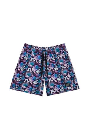 Neon Flower Flamingo AOP Austin Shorts