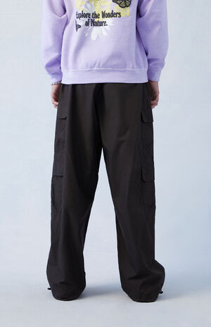 Canvas Brown Parachute Pants image number 5
